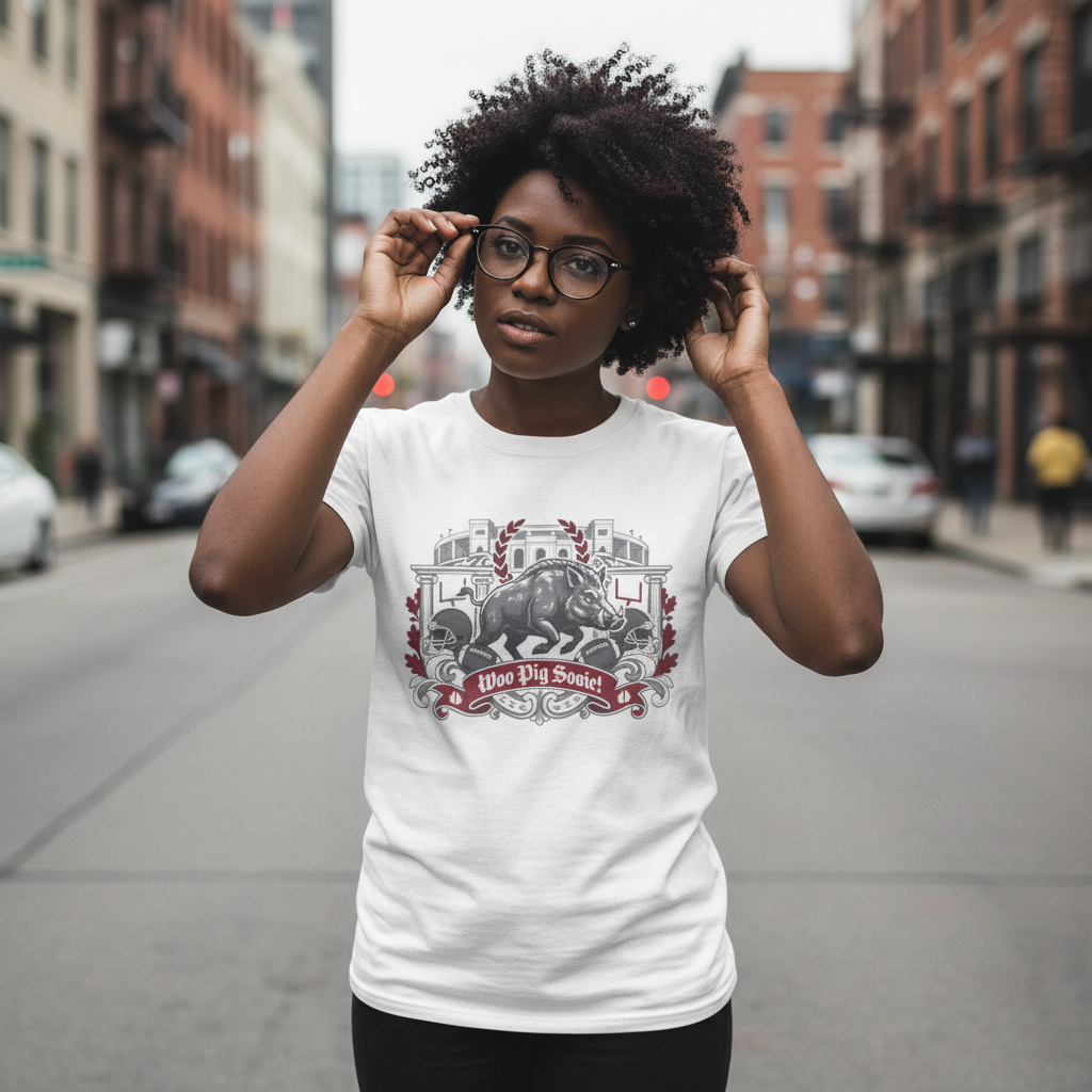 Razorbacks Stadium T-Shirt - Hog Fan Apparel