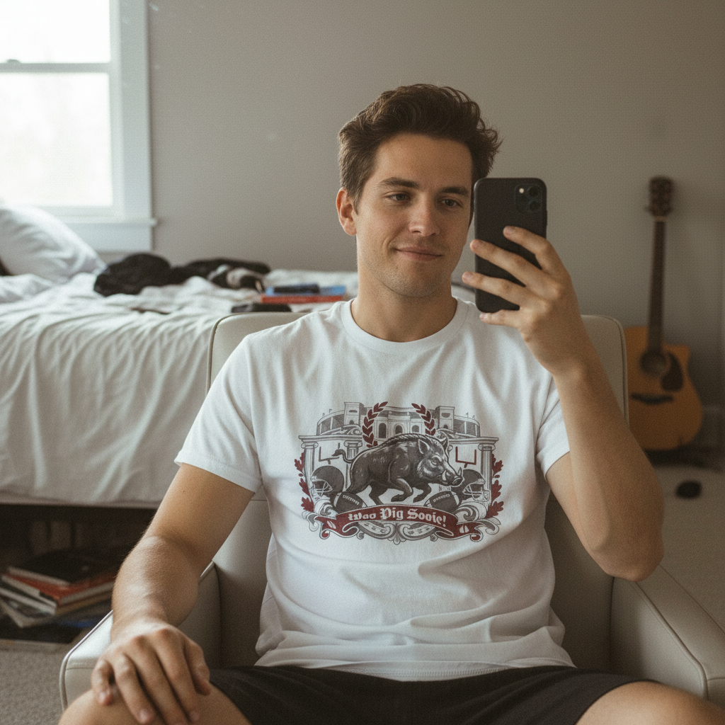 Razorbacks Stadium T-Shirt - Hog Fan Apparel