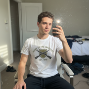 Beyond Lines Men's Home of the Infantry T-Shirt - Vintage Est. 1918 Military Crossed Rifles Graphic Tee - White 100% Cotton