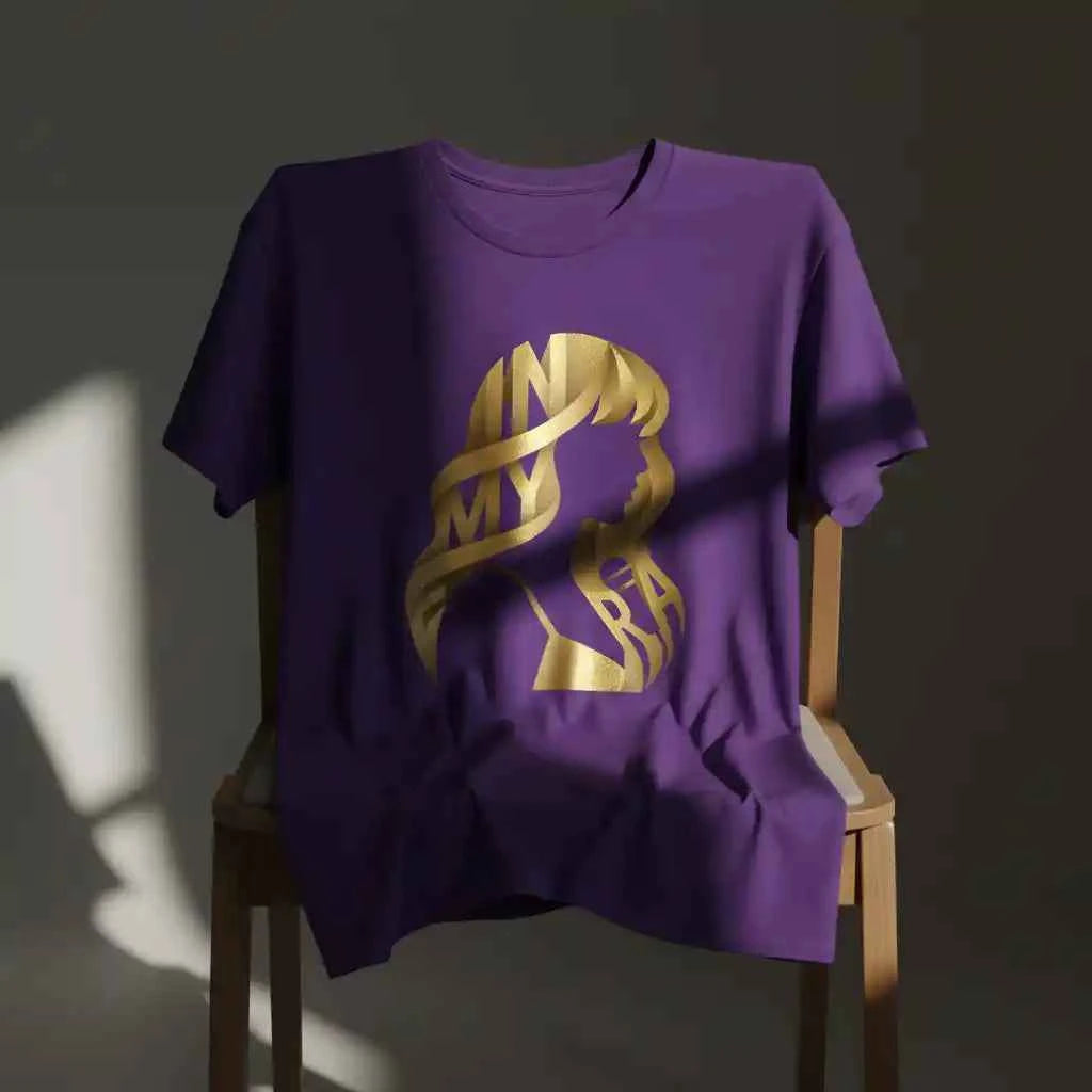 In My Era Graphic T-Shirt - Gold Silhouette Concert Tee