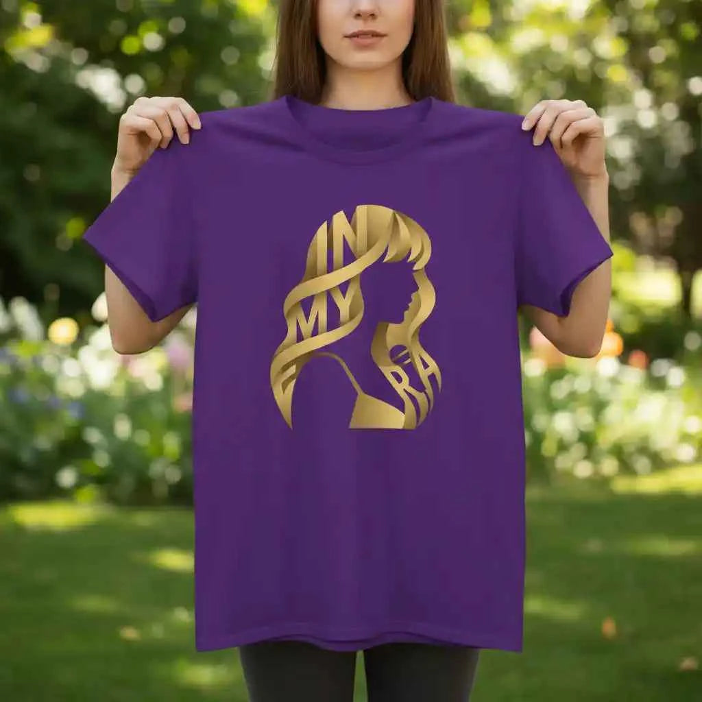 In My Era Graphic T-Shirt - Gold Silhouette Concert Tee
