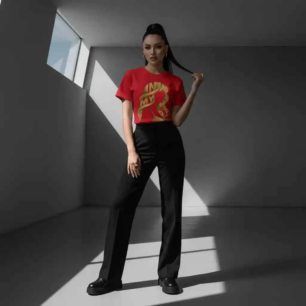 In My Era Graphic T-Shirt - Gold Silhouette Concert Tee
