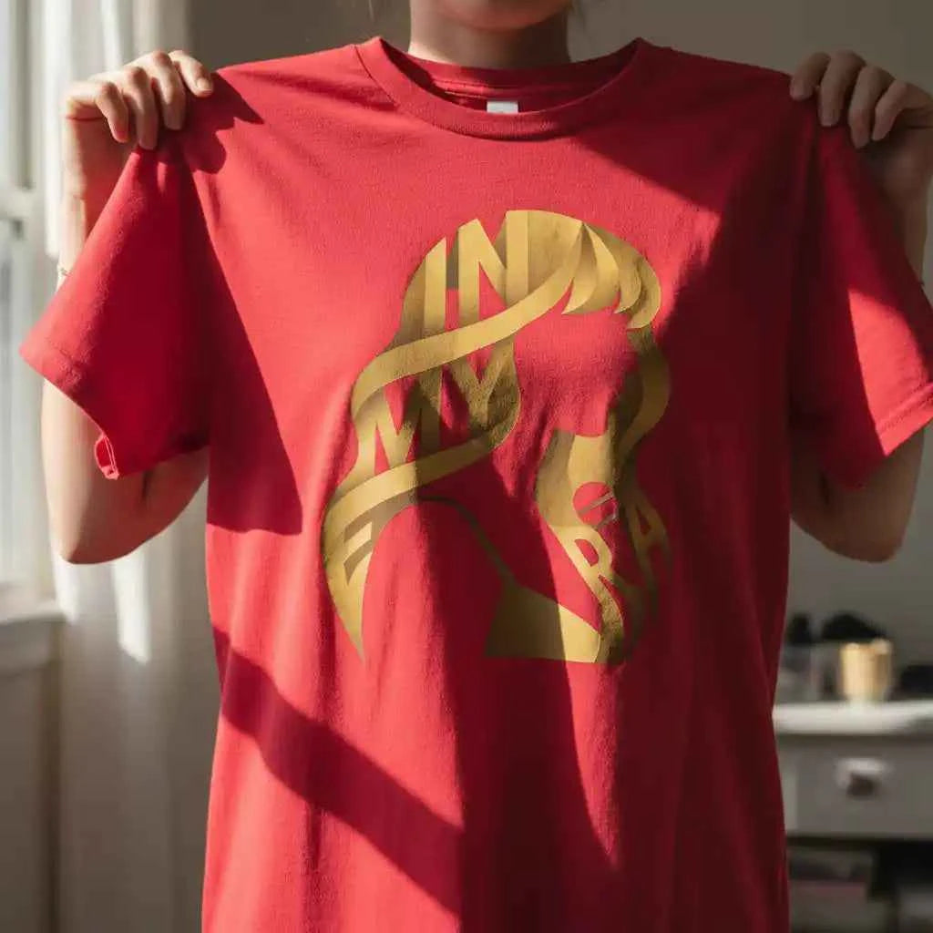In My Era Graphic T-Shirt - Gold Silhouette Concert Tee