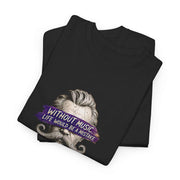 Nietzsche Music Quote Graphic Unisex Cotton T-Shirt