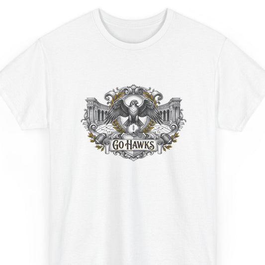 Go Hawks Eagle T-Shirt - Vintage Style Team Tee