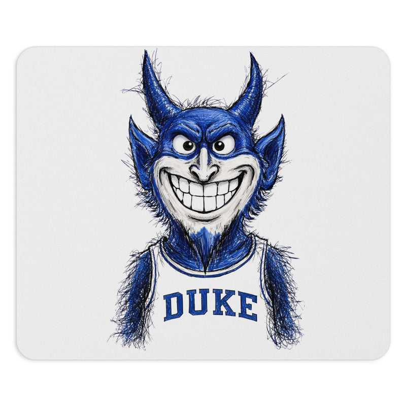 Blue Devils Mouse Pad Sketch Art Design Non - Duke Fan Gear