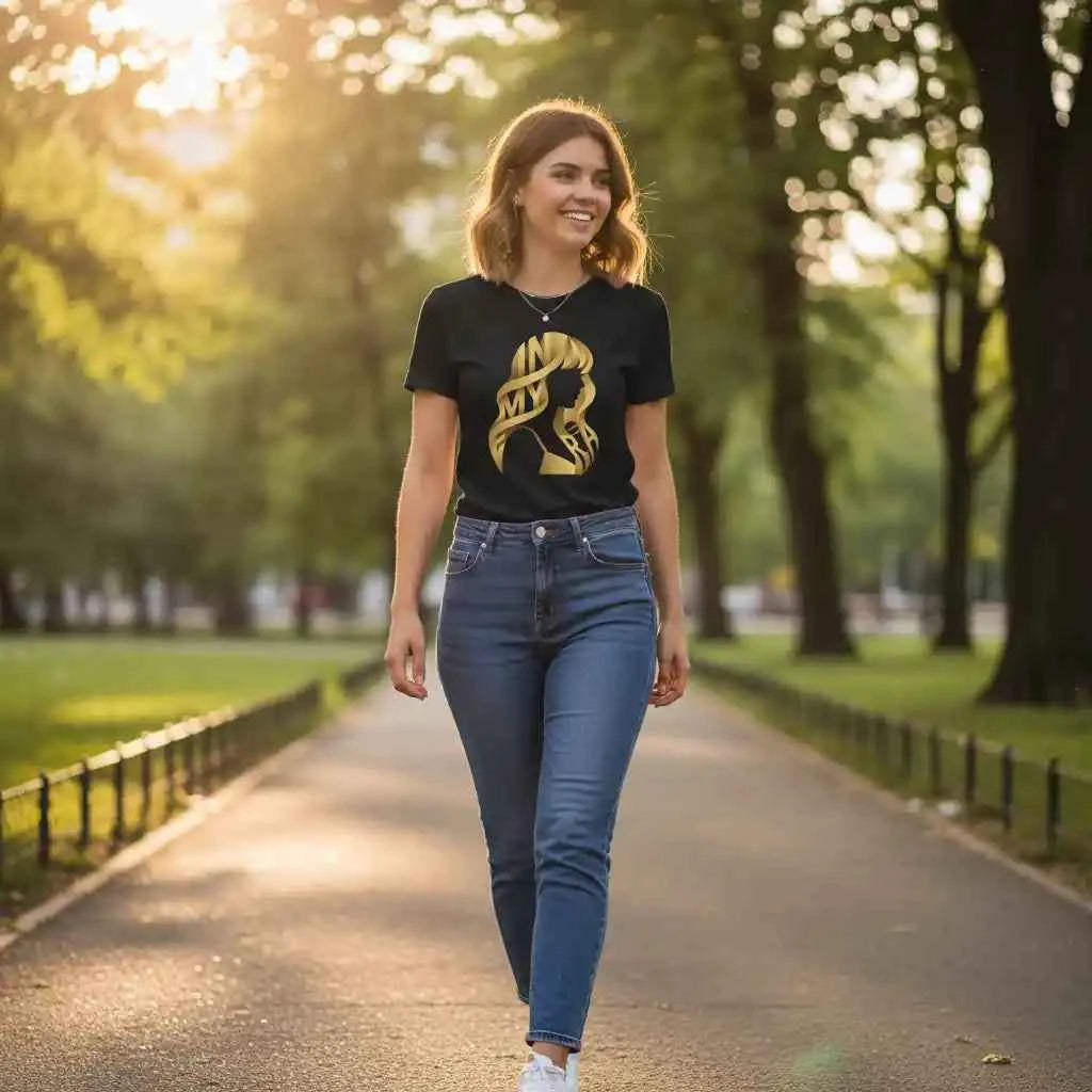 In My Era Graphic T-Shirt - Gold Silhouette Concert Tee