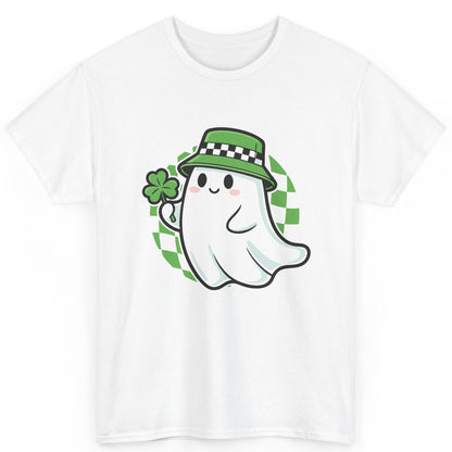 Cute Lucky Ghost St. Patrick's Day Graphic T-Shirt