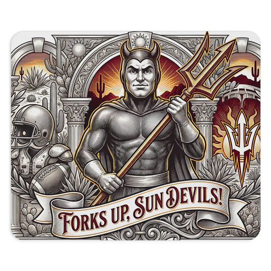 Spartans Warrior Mouse Pad - Green & White East Lansing Desk Mat