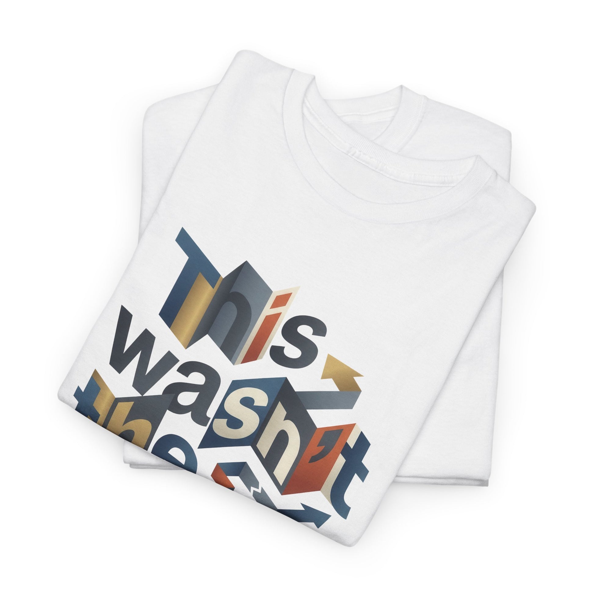 This Wasn't The Plan T-Shirt - Abstract Graphic Tee