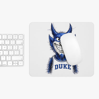 Blue Devils Mouse Pad Sketch Art Design Non - Duke Fan Gear