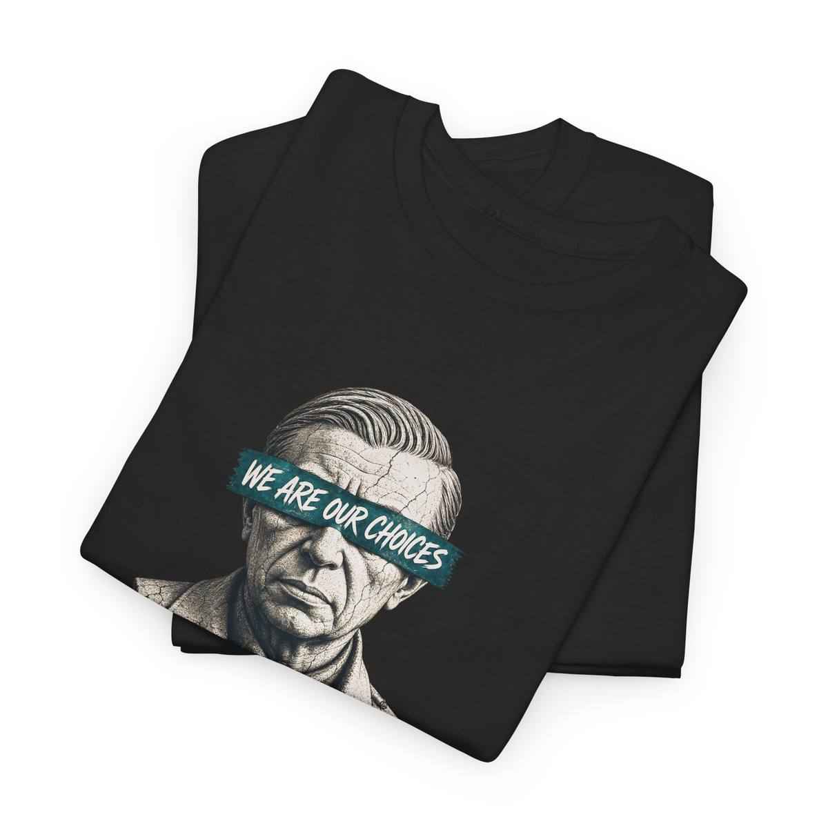 Jean Paul Sartre Quote Tee for Readers and Thinkers