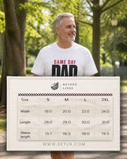 Game Day Dad T-Shirt | Father's Day Football Gift
