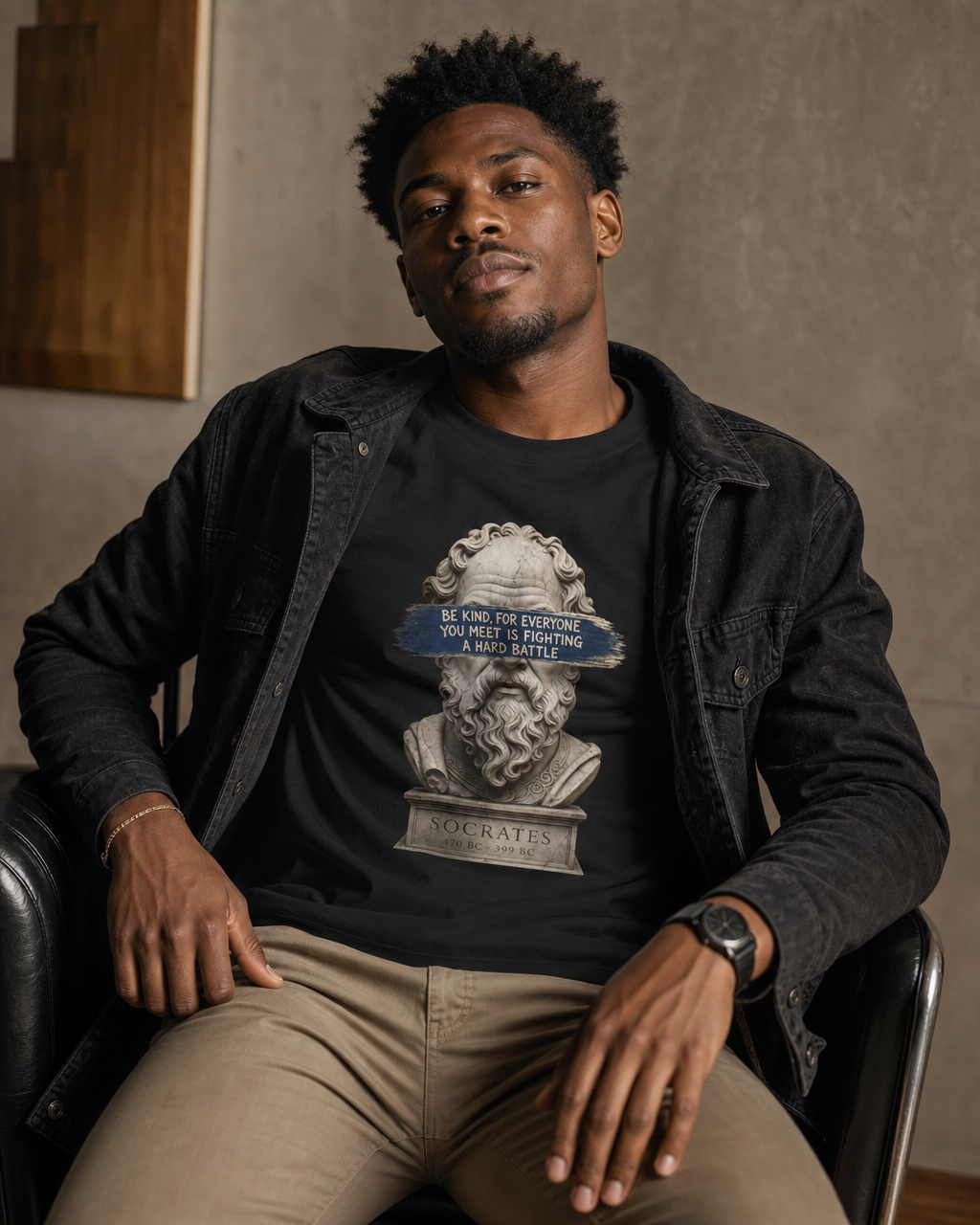 Be Kind Socrates Philosophy Shirt