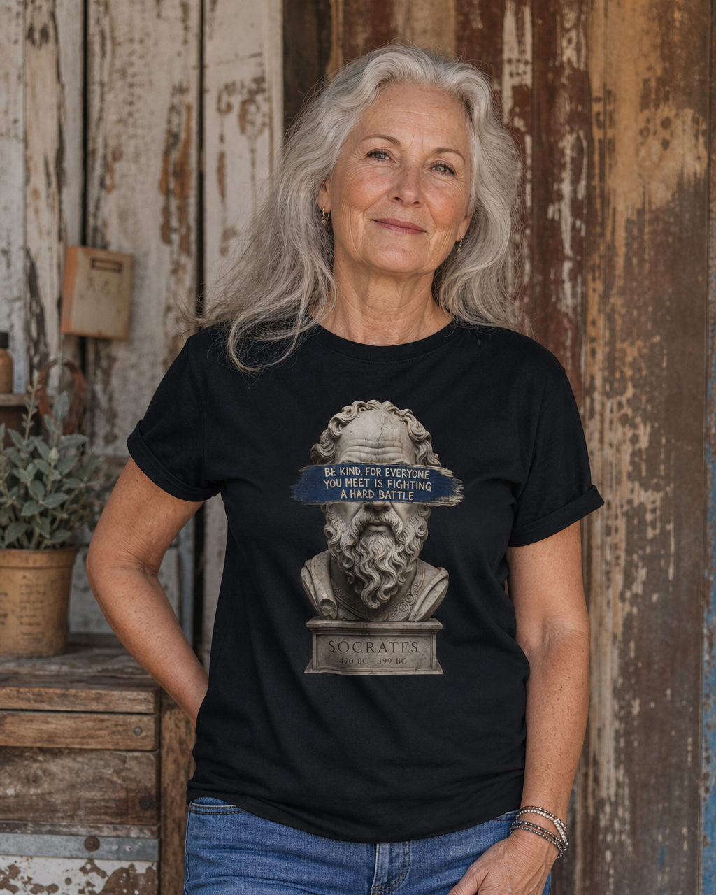 Be Kind Socrates Philosophy Shirt