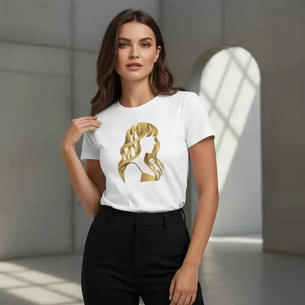 In My Era Graphic T-Shirt - Gold Silhouette Concert Tee