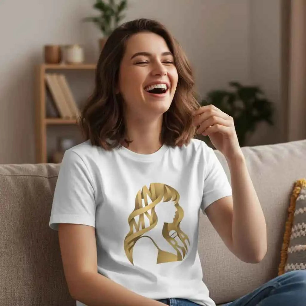 In My Era Graphic T-Shirt - Gold Silhouette Concert Tee