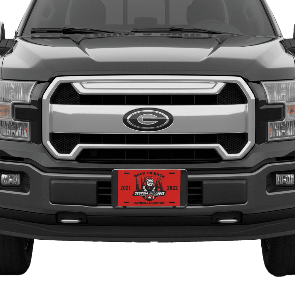 UGA Car Tag