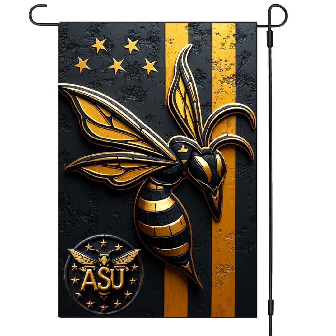 Alabama State University Garden Flag – 12"x18" Double-Sided Outdoor Banner