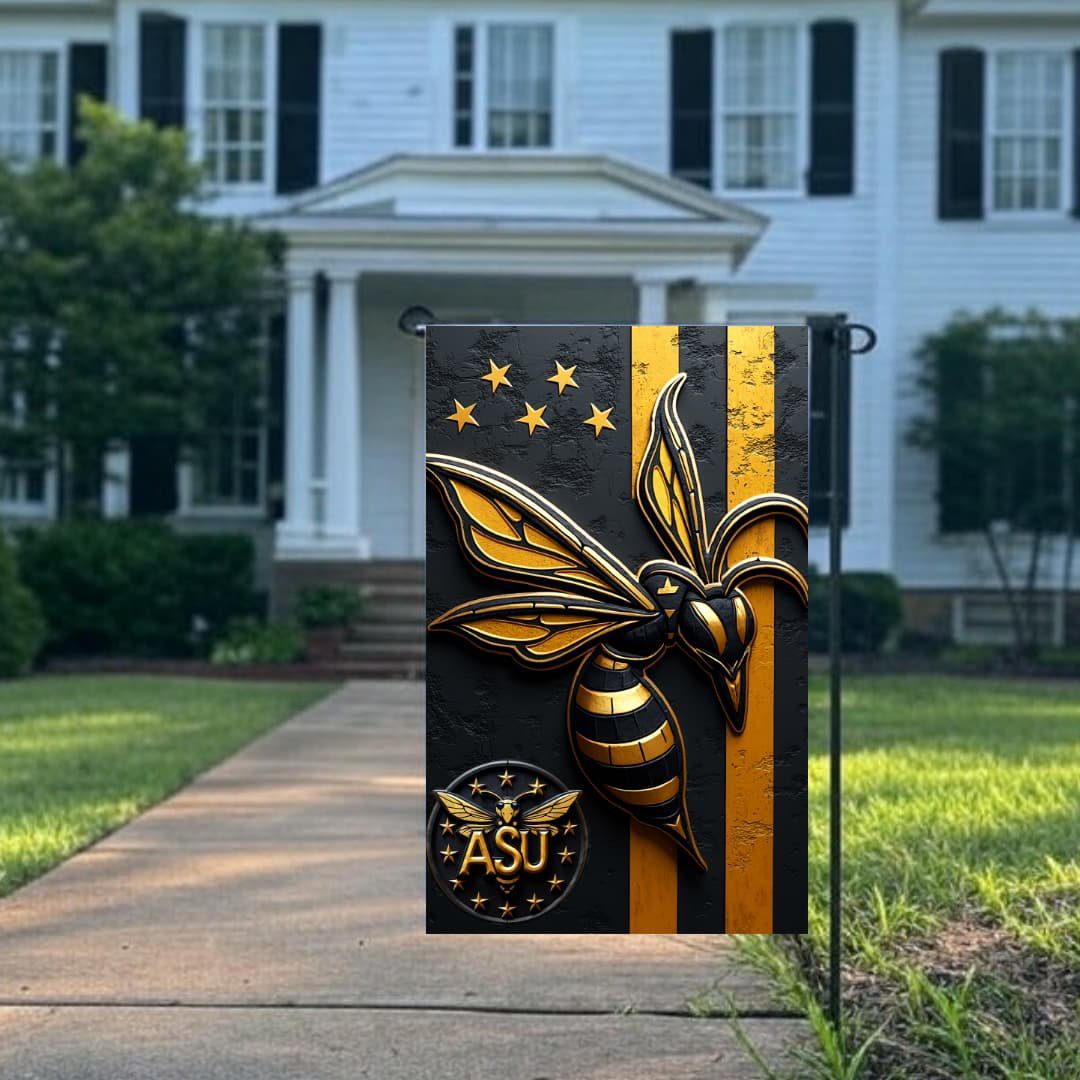 ASU Hornets Weather-Resistant Garden Flag with Bold Team Logo