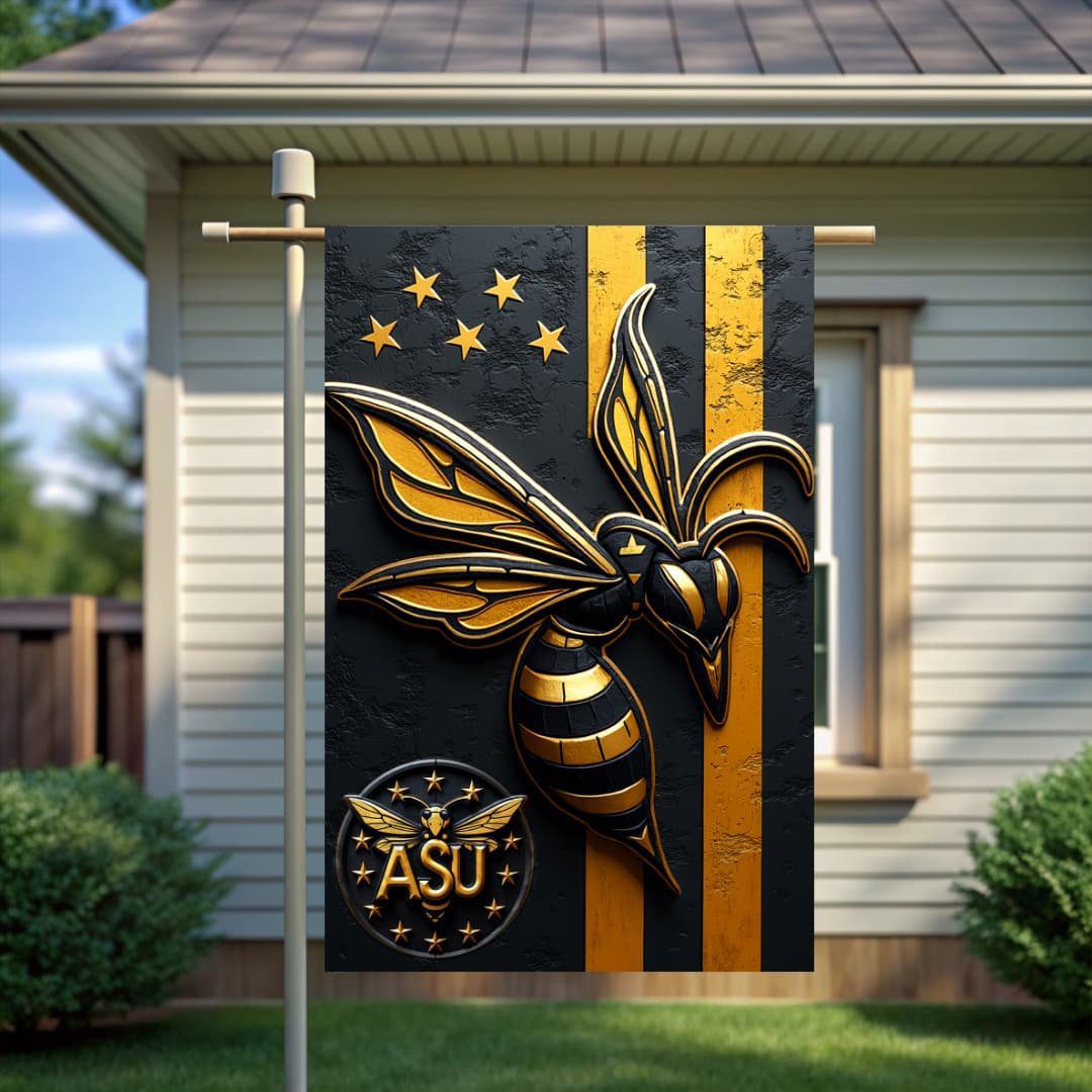High-Quality Alabama State University Outdoor Flag – Game Day Décor High-Quality Alabama State University Outdoor Flag – Game Day Décor
