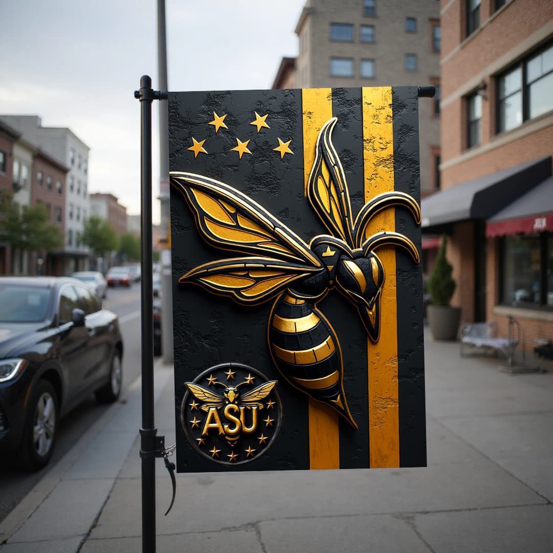 Official ASU Hornets Yard Flag – Double-Sided & Fade-Resistant Official ASU Hornets Yard Flag – Double-Sided & Fade-Resistant