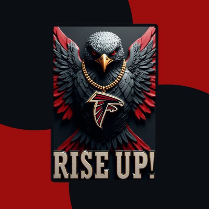 Atlanta Falcons Decorative Flag – High-Quality Double-Sided Print
