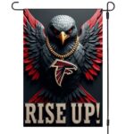 Atlanta Falcons Garden Flag – 12"x18" Double-Sided Outdoor Banner
