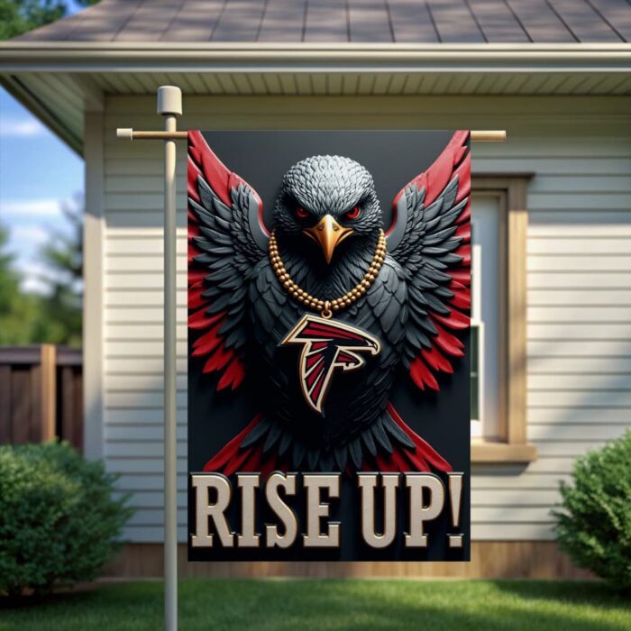 Atlanta Falcons Game Day Flag – Rise Up