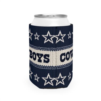 Dallas Cowboys Can Cooler – Insulated 12oz Drink Sleeve for Tailgating & Game Day