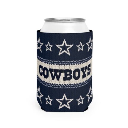 Dallas Cowboys Can Cooler – Insulated 12oz Drink Sleeve for Tailgating & Game Day