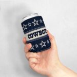 Dallas Cowboys Can Cooler – Insulated 12oz Drink Sleeve for Tailgating & Game Day