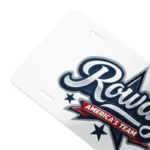 Dallas Cowboys Football Car Tag Gift Rowdy America Team Front License Plate