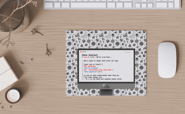 Data Analyst Mouse Pad - Image 3