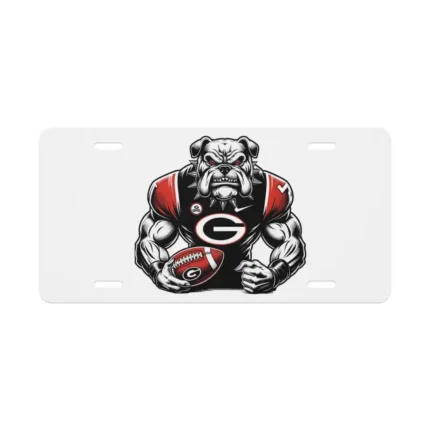 Georgia Bulldogs License Plate 6x12 Aluminum Car Tag Plate for Fans UGA