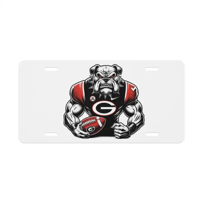 Georgia Bulldogs License Plate 6x12 Aluminum Car Tag Plate for Fans UGA