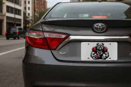 Georgia Bulldogs License Plate 6x12 Aluminum Car Tag Plate for Fans UGA