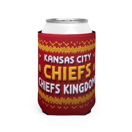 Kansas City Chiefs Can Cooler – Insulated 12oz Drink Sleeve for Tailgating & Game Day