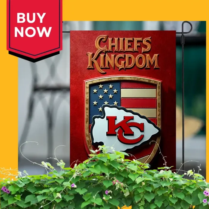 Kansas City Chiefs garden flag