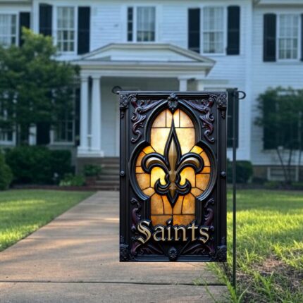 New Orleans Saints Outdoor Flag – Weather-Resistant Tailgate Essential