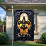 New Orleans Saints Game Day Flag – Bold Team Colors & Design