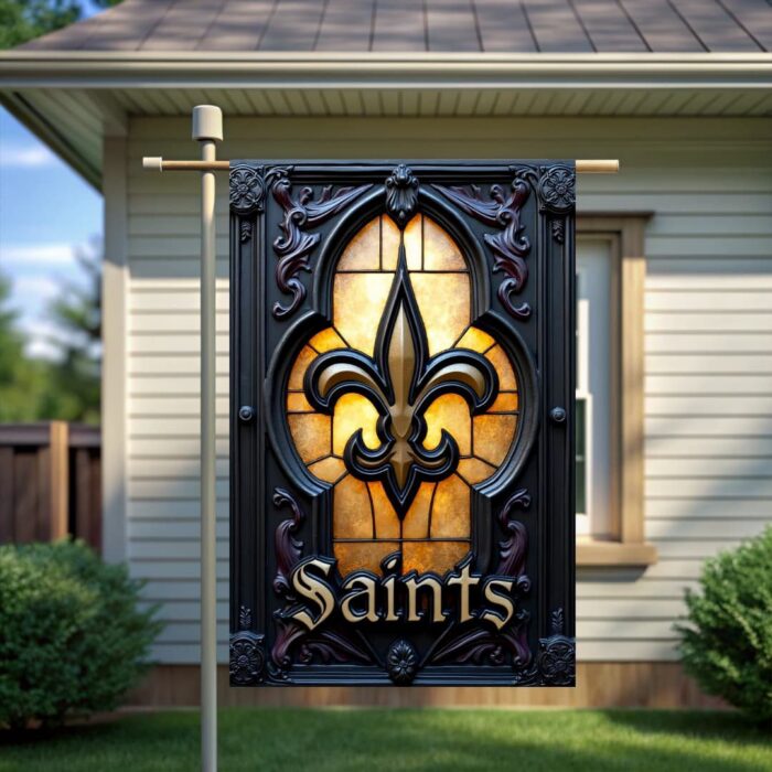 New Orleans Saints Game Day Flag – Bold Team Colors & Design