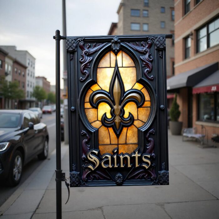 New Orleans Saints Durable Banner – UV & Fade Resistant