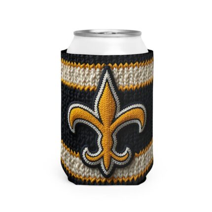 New Orleans Saints Can Cooler – Insulated 12oz Drink Sleeve for Tailgating & Game Day
