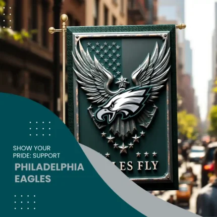 Philadelphia Eagles Garden Flag 12x18 Double-Sided Outdoor Banner Fly Eagles