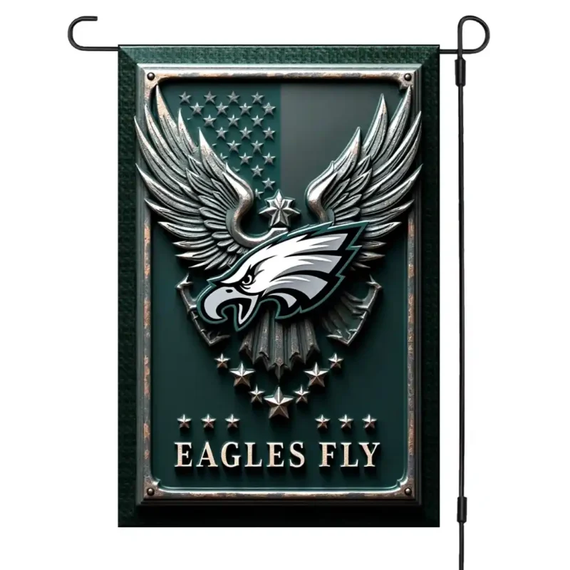 Philadelphia Eagles Garden Flag 12x18 Double-Sided Outdoor Banner Fly Eagles
