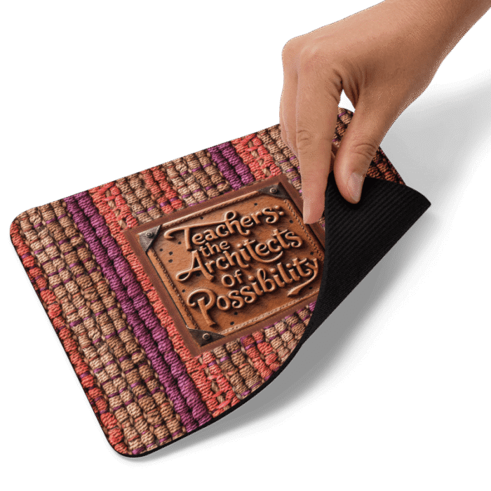 Teacher Appreciation Mouse Pad – Inspirational Gift for Educators