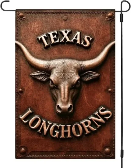 Texas Longhorns garden flag