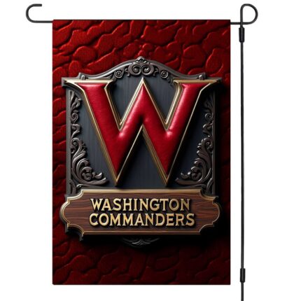Double-Sided Washington Commanders Yard Flag – Premium Quality
