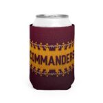 Washington Commanders Can Cooler – Insulated 12oz Drink Sleeve for Tailgating & Game Day
